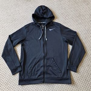Nike therma-fit full zip jacket with hood